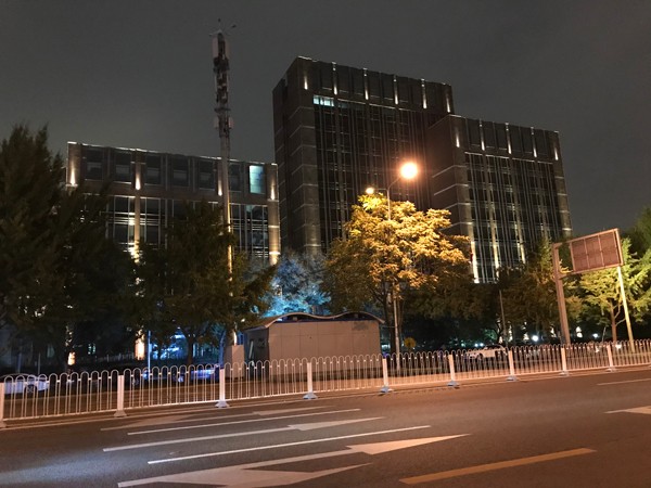 北京市財政局樓體照明工程